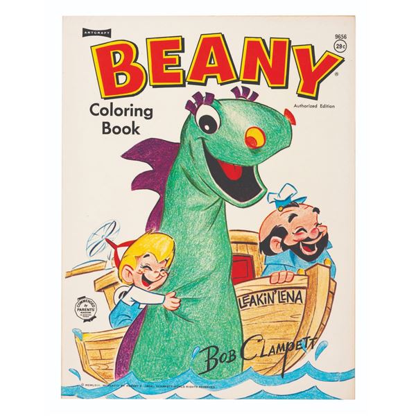 A Beany Coloring Book.