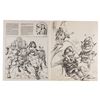 Image 11 : A "King" Kirby Portfolio Signed by Jack Kirby to Clampett.