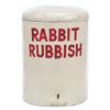 Image 1 : Bob Clampett’s Fan Made “Rabbit Rubbish” Trash Can.