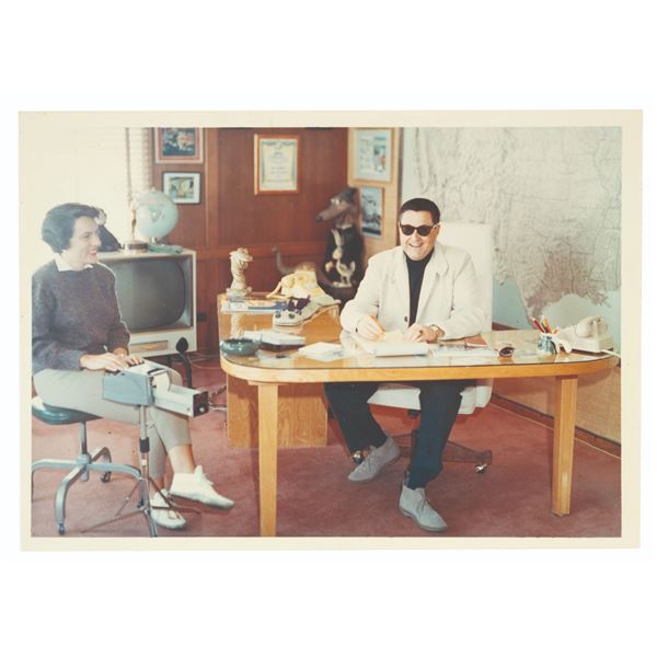 A Bob Clampett Office Photo.