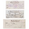 Image 1 : A Collection of Bob Clampett Signed Checks.