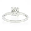 Image 7 : NEW Platinum 1.88 ctw GIA Old Emerald Cut Prong Diamond Solitaire Engagement Rin