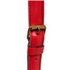 Image 7 : Louis Vuitton Red Epi Leather Cartouchiere Crossbody Bag