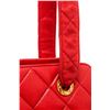 Image 6 : Chanel Red Lambskin CC Front Pocket Shoulder Bag