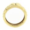 Image 8 : Judith Ripka 18k Yellow Gold Dual Heart Moi et Toi Eternity Beaded Band Ring