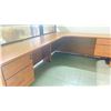 Image 6 : L SHAPED 96"W X 80"L 4 DRAWER LOCKING RECEPTION DESK WITH KEYS