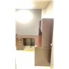 Image 3 : DARK WOODEN L SHAPE 3 DRAWER 66"W X 66"L X 66"H DESK WITH HUTCH