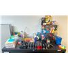 Image 3 : ULINE BLACK 4 DRAWER LATERAL STORAGE CABINET WITH ASSORTED OFFICE CONTENTS