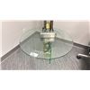 Image 1 : ROUND GLASS 36" DIAMETER 14"H SIDE TABLE