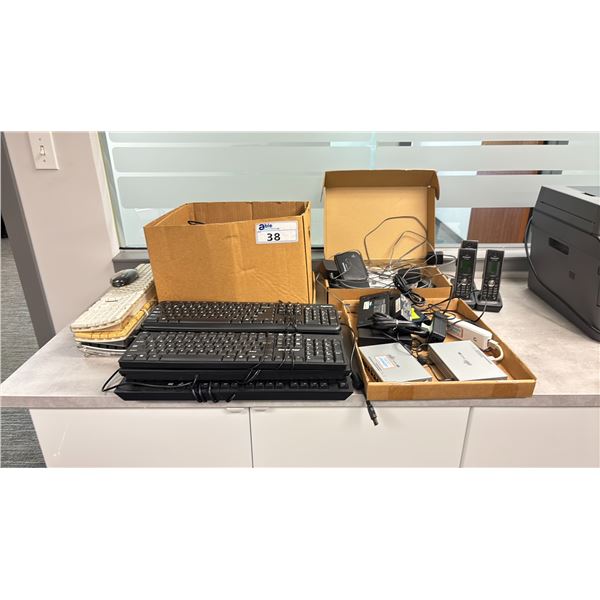 PANASONIC KX-TPA60 WIRELESS PHONES, PANASONIC KX-TGP600 BASE UNIT, UNIFI ETHERNET INDUSTRIAL