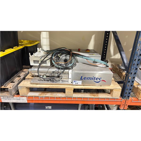 LEMITEC STAINLESS STEEL LABORATORY DECANTER CENTRIFUGE MD80-S WITH SPARE KIT & CONTROL PANEL