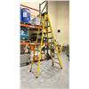 Image 1 : ROCK RIVER RR-3016-10F YELLOW 10' ALUMINUM/ FIBREGLASS LADDER *LAST DAY REMOVAL*
