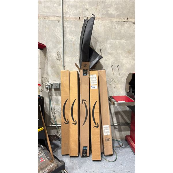 6 LABORATORY EMERGENCY SPILL KITS IN BOXES
