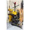 Image 2 : JANITORIAL CART WITH CONTENTS INCLUDING - BISSELL PROHEAT 2X STAND UP VACUUM, COMMERCIAL MOP