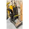Image 3 : JANITORIAL CART WITH CONTENTS INCLUDING - BISSELL PROHEAT 2X STAND UP VACUUM, COMMERCIAL MOP