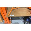 Image 2 : WOODEN TOP TILTING TASK TABLE - 6'L X 30"D X 29"H *CONTENTS NOT INCLUDED*
