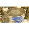 Image 2 : STACK OF COMMERCIAL LABORATORY TEST SIEVES IN ASSORTED SIZES NO 140 - 450