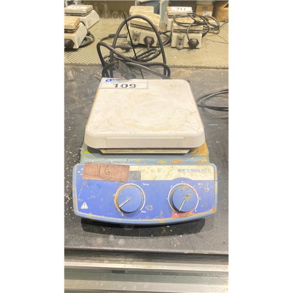 IKA C-MAG HS 7 COMMERCIAL LABORATORY STIRRER/ HOT PLATE