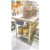 Image 3 : STAINLESS STEEL 2 TIER WORKBENCH - 62"W X 30"D X 35"H *CONTENTS NOT INCLUDED*