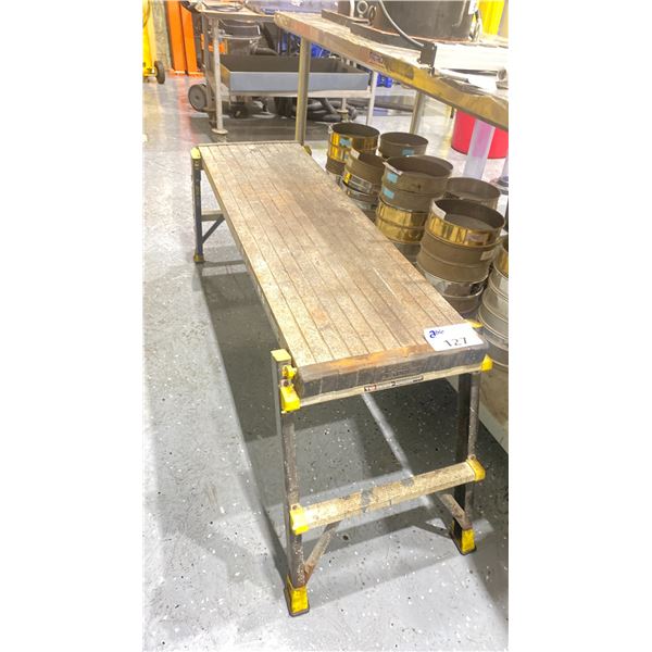 GORILLA LADDERS SLIM FOLD LABORATORY SCAFFOLD