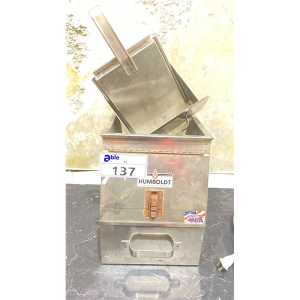 HUMBOLDT STAINLESS STEEL COMMERCIAL LABORATORY RIFFLE SPLITTER