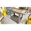 Image 2 : ULINE GREY 2 TIER PRODUCT CART *CONTENTS NOT INCLUDED*
