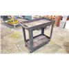 Image 2 : BLACK 2 TIER PRODUCT CART *CONTENTS NOT INCLUDED*
