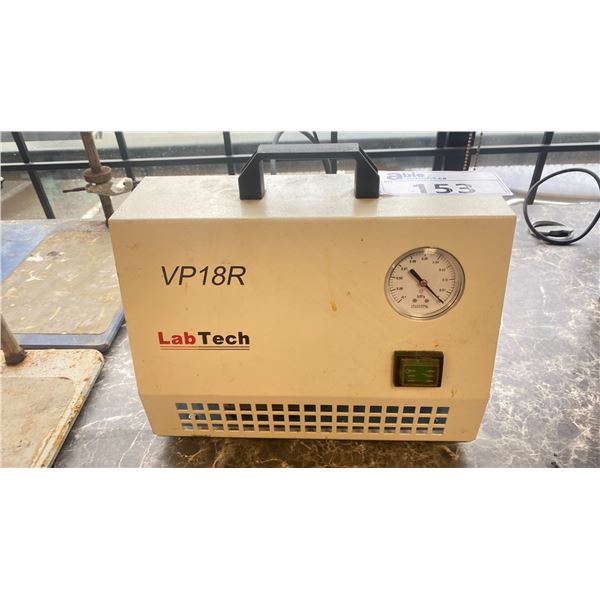 LABTECH VP18R COMMERCIAL LABORATORY VACUUM PUMP