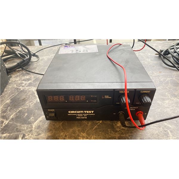 CIRCUIT-TEST PSC-6318 SWITCHING MODE POWER SUPPLY