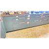 Image 1 : LARGE LABORATORY COUNTER SYSTEM WITH CUPBOARDS & DRAWERS - APPROX. 246"W X 144"D X 36"H