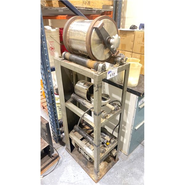 COMMERCIAL LAB SIZE ROD MILL ON STAND