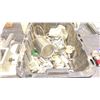 Image 1 : STORAGE BIN OF ASSORTED STAINLESS STEEL FITTINGS & ASSORTED GAUGES (FOR HOME BREW OR LABORATORY)