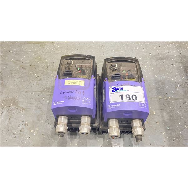 2 - INVERTEK OPTI DRIVE E3 2 HP VARIABLE FEED DRIVE CONTROLLERS