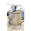 Image 1 : 48" STAINLESS STEEL COMMERCIAL LABORATORY MIXING TANK APPROX 1000 L WITH A 5 HP PUMP SEW EURO DRIVE
