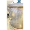 Image 3 : 48" STAINLESS STEEL COMMERCIAL LABORATORY MIXING TANK APPROX 1000 L WITH A 5 HP PUMP SEW EURO DRIVE