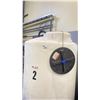 Image 2 : PLASTIC 500 GALLON  CONE BOTTOM TANK ON PLASTIC STAND