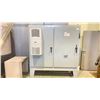Image 1 : 7' X 8' POWER SUPPLY WITH 8 ALAN BRADLEY 3 HP VARIABLE FREQUENCY DRIVES, 2 ALAN BRADLEY 5 HP