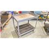 Image 3 : GREY METAL 2 TIER PRODUCT CART
