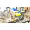 Image 1 : MAKITA BMR100 BATTERY POWERED RADIO & A RYOBI TS1143L ELECTRIC MITER SAW
