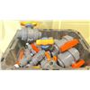 Image 3 : BIN OF ASSORTED SKID 80 BALL VALVES 1/2" - 2" THREAD & SLIP