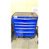 Image 1 : MASTERCRAFT BLUE 5 DRAWER MOBILE TOOLCHEST WITH CONTENTS