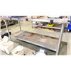 Image 1 : STAINLESS STEEL PATRIOT FOOD SERVICE PREPARATION TABLE 72"W X 30"D X 35 1/4"H