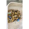 Image 2 : SMALL PAIL FILLED WITH APPROX. 15 LBS OF BRASS PIPE FITTINGS
