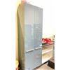 Image 4 : METAL IKEA CABINET SYSTEM 91"W X 25 3/4"D X 36"H TO COUNTERTOP WITH A 95"H X 25"D 31 1/2"W 4 DOOR