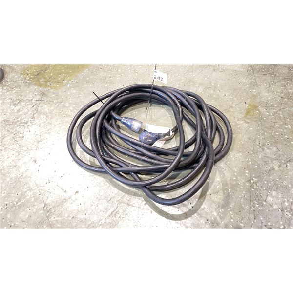 50' WELDERS CABLE WITH 240V