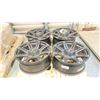Image 1 : 4 AMERICAN EAGLE ALLOY RIMS 20 X 9 BOLT PATTERN 5 ON 5 1/2 OFFSET + 25 MM