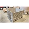 Image 2 : BUCKHORN MADE IN USA GREY INDUSTRIAL HARD PLASTIC PALLET BIN 4' X 44" X 24" INTERNAL 29 1/2"