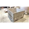 Image 2 : BUCKHORN MADE IN USA GREY INDUSTRIAL HARD PLASTIC PALLET BIN 4' X 44" X 24" INTERNAL 29 1/2"