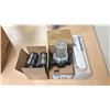 Image 1 : GROUP OF 3 1" INLINE WATER FILTERS/FLO METERS, 1/2" INLINE FILTER, 1- 2 GALLON PER MIN INLINE FLO