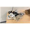 Image 1 : GROUP OF 5 RING SECURITY CAMERAS WITH POWER CORDS